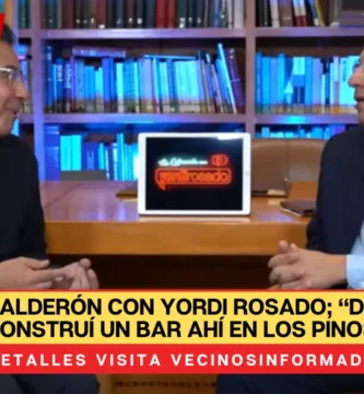 Felipe Calderón con Yordi Rosado; “dicen que construí un bar ahí en Los Pinos”
