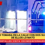 Francisco tomaba en la calle con dos sujetos; uno de ellos lo mató