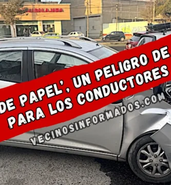 ‘Coches de papel’, un peligro de muerte para los conductores