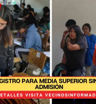 HOY inicia el registro para Media Superior SIN EXAMEN de admisión