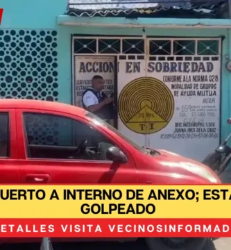 Sacan muerto a interno de anexo; estaba todo golpeado