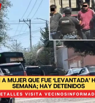 Liberan a mujer que fue ‘levantada’ hace una semana; hay detenidos