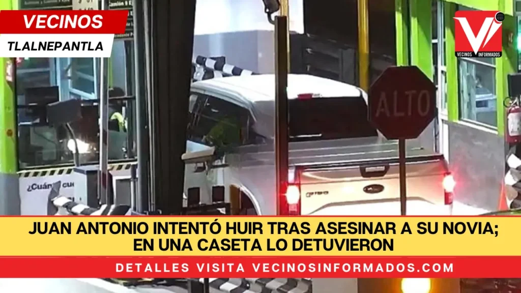 Juan Antonio intentó huir tras asesinar a su novia; en una caseta lo detuvieron