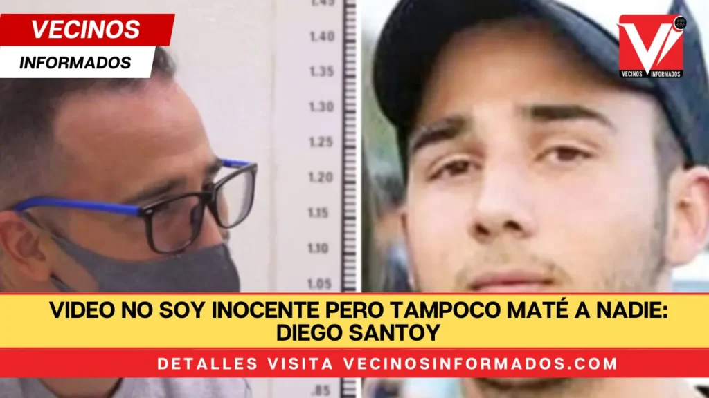 VIDEO No soy inocente pero tampoco maté a nadie: Diego Santoy, «El Asesino de Cumbres»