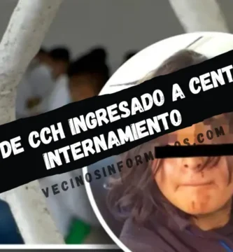 Alumno de CCH Naucalpan que atacó a profesor es ingresado a Centro de Internamiento