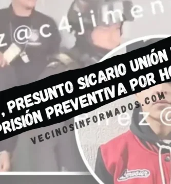 'El Pirrín', presunto sicario de la Unión Tepito, recibe prisión preventiva por homicidio