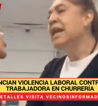 Denuncian violencia laboral contra una trabajadora en churrería