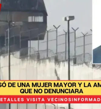 Sergio abusó de una mujer mayor y la amenazó para que no denunciara