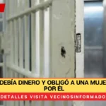 Roberto debía dinero y obligó a una mujer a pagar por él