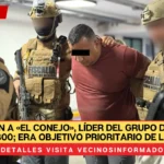 Detienen a «El Conejo», líder del grupo delictivo Unión 300; era objetivo prioritario de la FGJEM