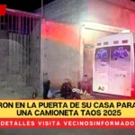 Lo mataron en la puerta de su casa para robarle una camioneta Taos 2025