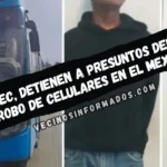En Ecatepec, detienen a presuntos integrantes de una banda dedicada al robo de celulares en el Mexibús