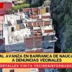 Obra ilegal avanza en barranca de Naucalpan pese a denuncias vecinales