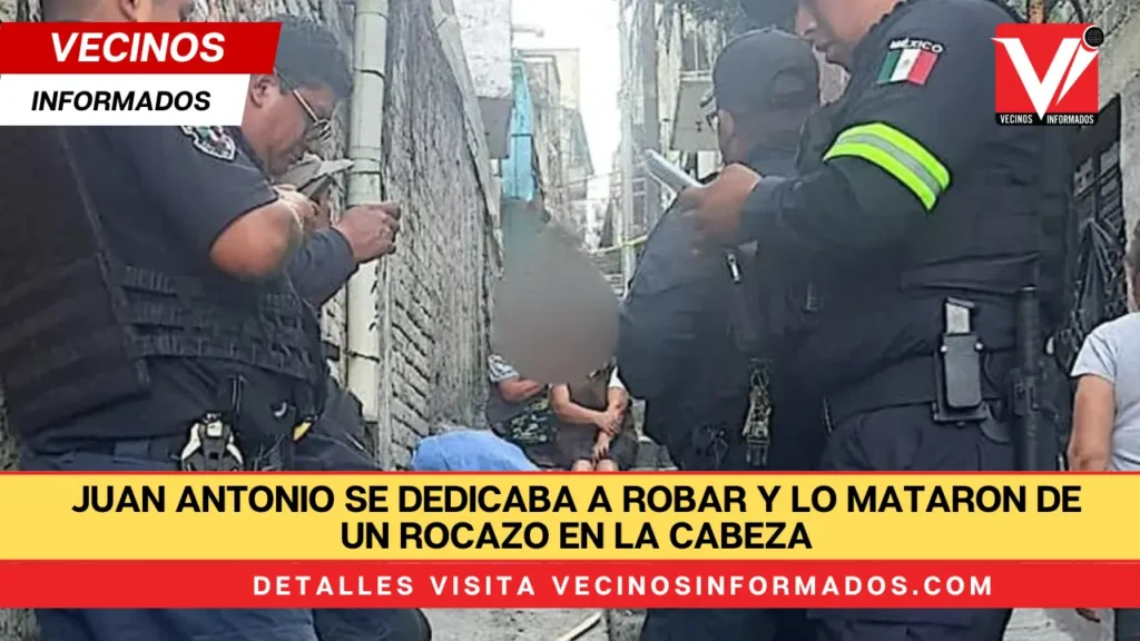 Juan Antonio se dedicaba a robar y lo mataron de un rocazo en la cabeza