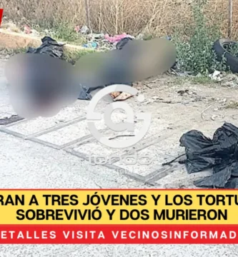 Secuestran a tres jóvenes y los torturan; uno sobrevivió y dos murieron