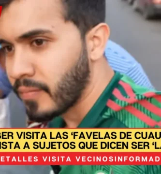 Youtuber visita las ‘Favelas de Cuautepec’ y entrevista a sujetos que dicen ser ‘La maña’ de la zona