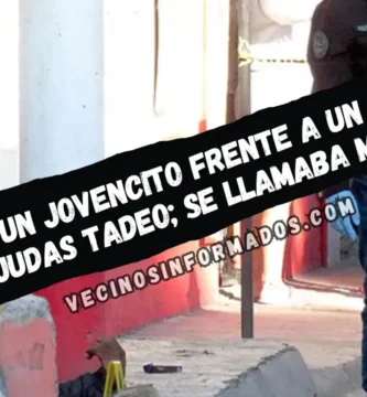Matan a un jovencito frente a un altar a San Judas Tadeo; se llamaba Miguel