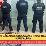 Retiran 59 cámaras colocadas para 'halconeo' en Naucalpan