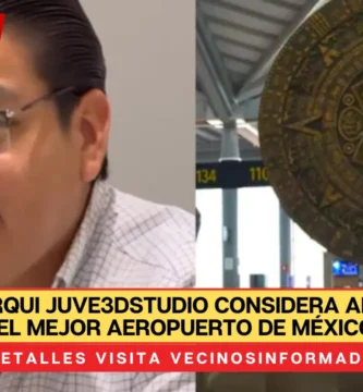 VIDEO El Arqui Juve3DStudio considera al AIFA como el mejor aeropuerto de México