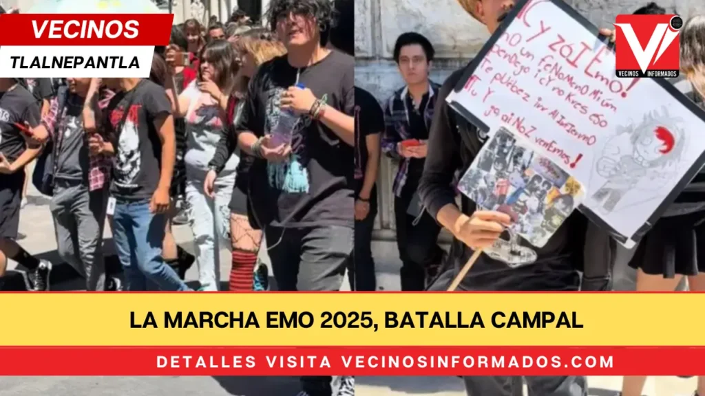 La Marcha Emo 2025, batalla campal