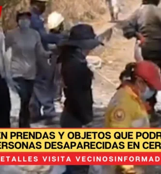 Descubren prendas y objetos que podrían ser de personas desaparecidas en Cerro de la Gustavo A. Madero