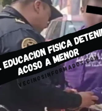 Padres de familia detienen en CDMX a maestro de Educación Física por acosar a una alumna de 11 años
