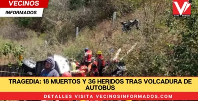VIDEO: Mueren 11 personas en tremendo accidente; cayeron al barranco