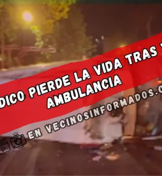 Paramedic fallece en violento accidente vial en la avenida Cuauhtémoc, CDMX