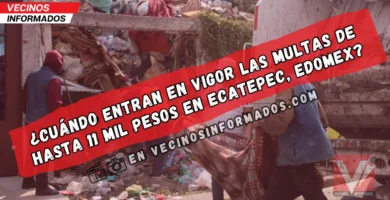 Ecatepec reactiva multas ambientales y de vialidad a partir de abril: ¿Cuáles son las infracciones y sus costos?