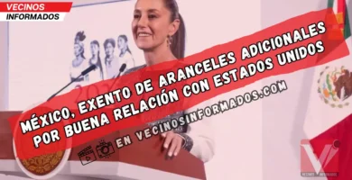 México logra exención de aranceles adicionales de EU; Sheinbaum anuncia aceleración del Plan México