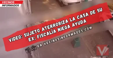 Sujeto vinculado a grupo criminal vandaliza casa de su exnovia en GAM; víctima teme por su vida