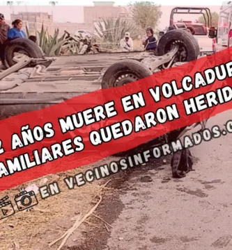 Tragedia en Sábado de Gloria: Niña de 2 años muere en volcadura en carretera de Ixtapaluca