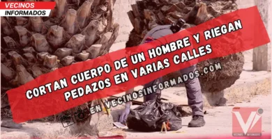 "Restos de hombre descuartizado son esparcidos en múltiples calles de Chimalhuacán"