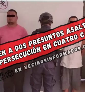 Caen presuntos ladrones tras violento asalto cerca del Metro Cuatro Caminos