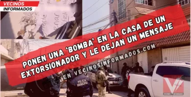 "Detonan explosivo en casa de presunto extorsionador del Sindicato 22 de Octubre en Chalco"