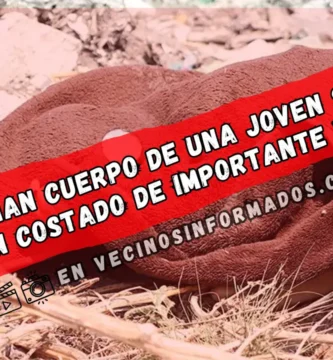 Bajan de una combi el cuerpo de una joven; lo dejaron entre arbustos y basura