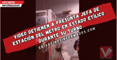 Metro despide a jefa de estación tras viralizarse video en presunto estado de ebriedad