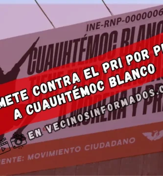 "De orgullo a vergüenza nacional": MC arremete contra PRI y Morena por blindar a Cuauhtémoc Blanco