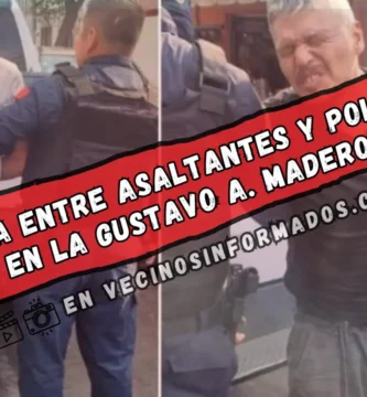 Policías vs. delincuentes: La balacera que estremeció a Gustavo A. Madero"