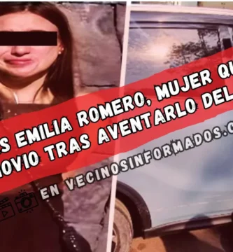 ¿Quién es Emilia Romero? La mujer acusada de matar a su novio al arrojarlo de un auto en movimiento