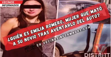 ¿Quién es Emilia Romero? La mujer acusada de matar a su novio al arrojarlo de un auto en movimiento