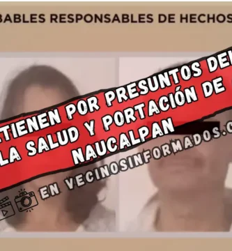 🔴🚔 Noticias Edomex: Detienen a pareja con arma y droga en Naucalpan; presuntos generadores de violencia