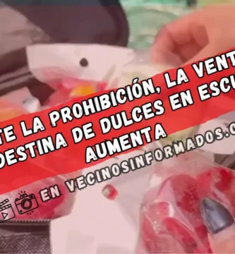 Ante la Prohibición, la Venta Clandestina de Dulces en Escuelas Aumenta