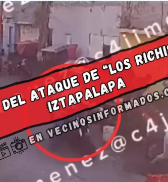 Video exclusivo: Captan ataque de 'Los Richis' en Iztapalapa que dejó dos muertos y tres heridos