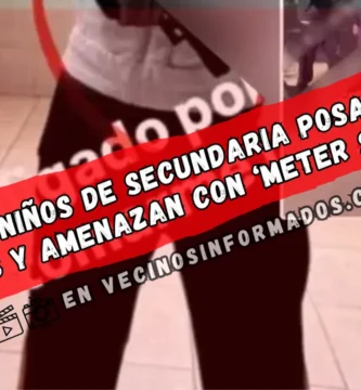 VIDEO: Niños de secundaria posan con armas y amenazan con ‘meter sustos’