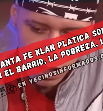 VIDEO Santa Fe Klan platica sobre la vida en el barrio, la pobreza, la unión y la verdadera felicidad