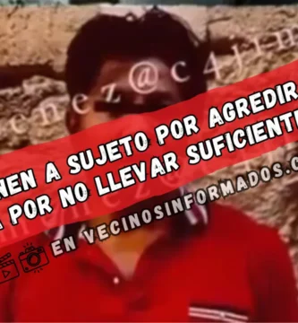 Detienen a sujeto en la Gustavo A. Madero por agredir a su cuñada por no llevar suficiente dinero a su casa