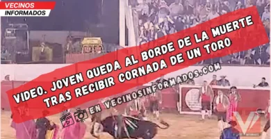 Joven forcado grave tras cornada en corrida de toros en Chiapas