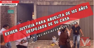 Mujer de 102 años víctima de despojo de vivienda en Naucalpan: exigen justicia ante inacción de autoridades