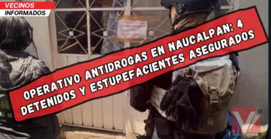 Desmantelan red de narcomenudeo en Naucalpan: Capturan a 4 presuntos distribuidores de drogas